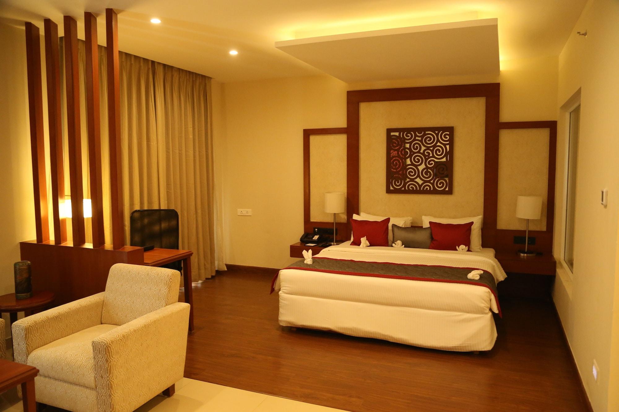 The Altruist Business Hotel Hitech Hyderabad Bagian luar foto